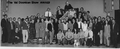 Val Doonican Show crew photo